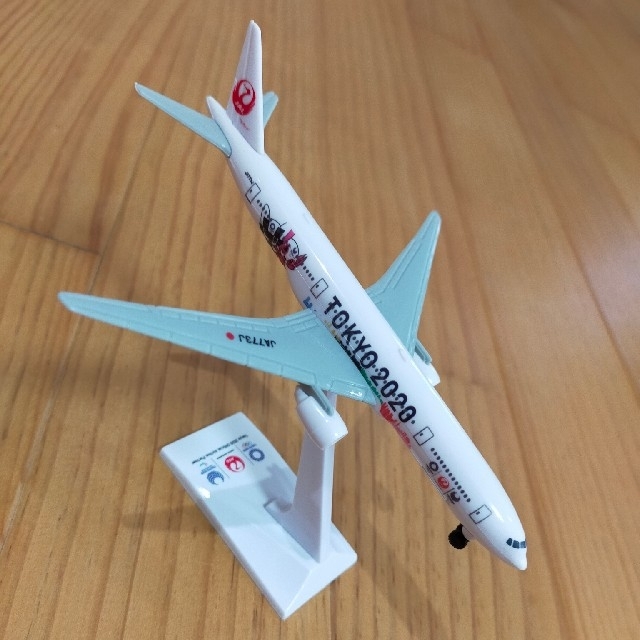 JAL　ノベルティ　東京オリンピック 2020限定モデル 飛行機　模型 非売品　 エンタメ/ホビーのエンタメ その他(その他)の商品写真