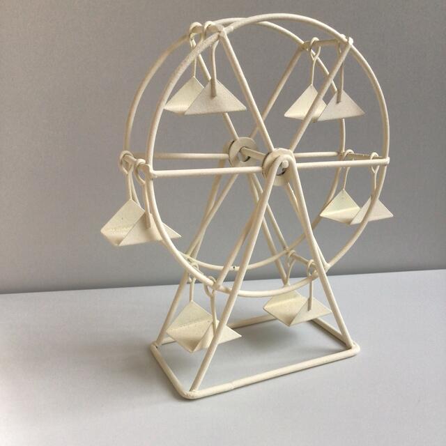 インテリア 雑貨 観覧車 Ferris wheel アイアン小物 置物 韓国 ハンドメイドのインテリア/家具(インテリア雑貨)の商品写真