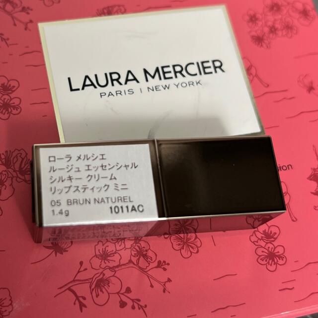 laura mercier(ローラメルシエ)のローラメルシエ　ルージュエッセンシャルシルキークリーム　リップスティックミニ05 コスメ/美容のベースメイク/化粧品(口紅)の商品写真