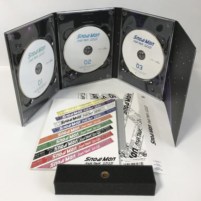 Snow Man 2D.2D. 初回盤ブルーレイ 銀テープ付き エンタメ/ホビーのDVD/ブルーレイ(ミュージック)の商品写真