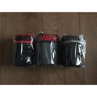 マーベル(MARVEL)の新品 MARVEL メンズ ボクサーブリーフ 3枚セット 下着 前閉じ(ボクサーパンツ)