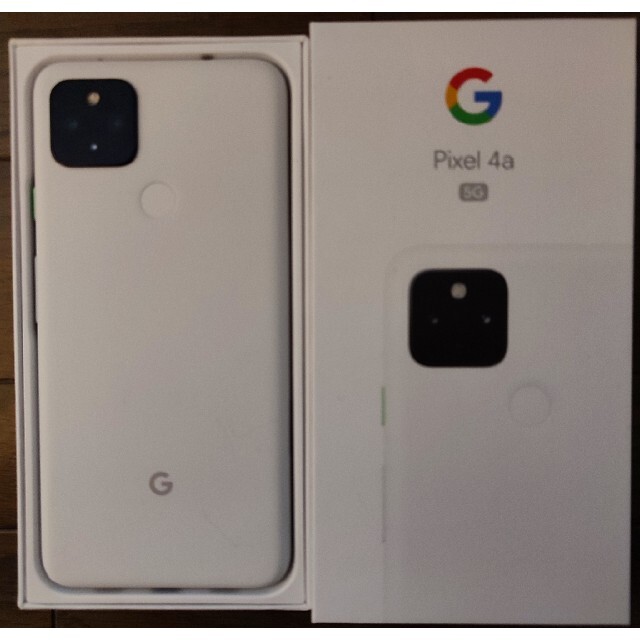 【更に値下げ!!】Google Pixel 4a 5G 128GB 白有カラー