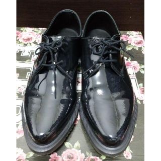 ドクターマーチン(Dr.Martens)のDr.Martens TANNER/エナメル/3ホールシューズ/UK6(ローファー/革靴)