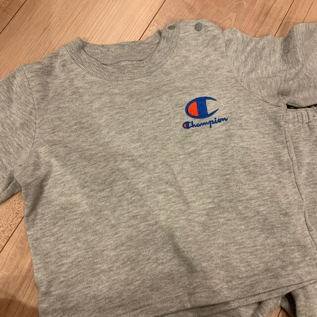 Champion(チャンピオン)のチャンピオン　スウェット　セットアップ　パジャマ　95 キッズ/ベビー/マタニティのキッズ服男の子用(90cm~)(パジャマ)の商品写真