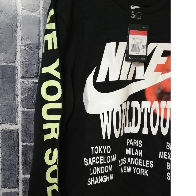 NIKE - 新品タグ付☆NIKE ナイキ☆WORLD TOUR☆ワールドツアー☆ロンT