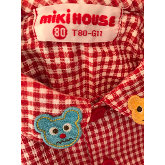 mikihouse(ミキハウス)の送料込★mikiHOUSE キッズ/ベビー/マタニティのベビー服(~85cm)(シャツ/カットソー)の商品写真