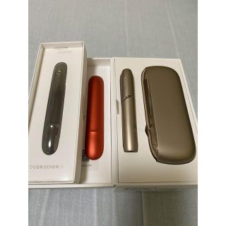 アイコス(IQOS)のくうまる様専用iQOS3 DUO 付属品全てあり＋ドアカバー2枚おまけ(タバコグッズ)