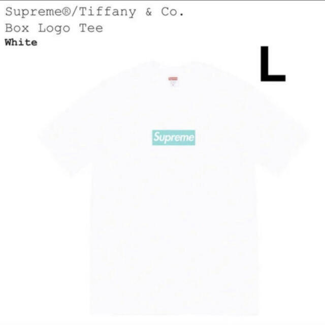 supreme  box logo Tee ティファニー　ボックスロゴ