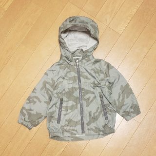 ベビーギャップ(babyGAP)のbabyGAP☆ジャンパー 迷彩柄 90㎝ フード取り外し可能(ジャケット/上着)