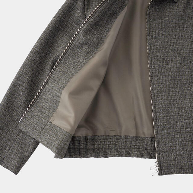 COMOLI(コモリ)のSTILL BY HAND polyester100% ジップブルゾン メンズのジャケット/アウター(ブルゾン)の商品写真