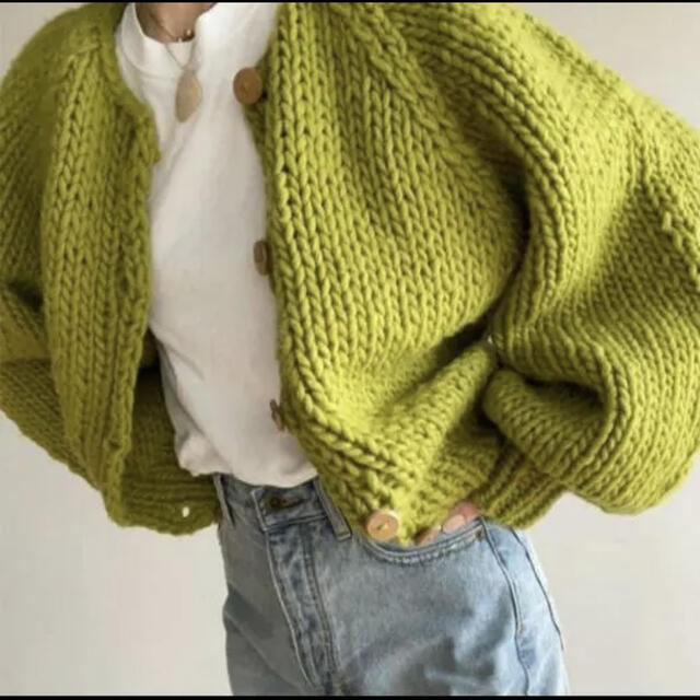 シールームリン Handmade Wool マルチカーディガン 2021AWのサムネイル