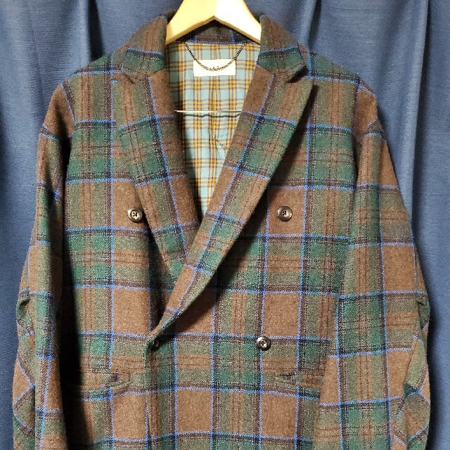 jieda 19aw plaid テーラードジャケット