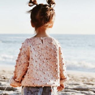 キャラメルベビー&チャイルド(Caramel baby&child )のmisha&puff popcornsweater 4-5y(ニット)