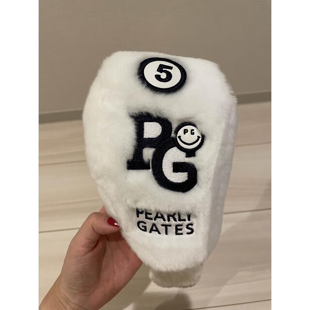 PEARLY GATES(パーリーゲイツ)のパーリーゲイツ　にこちゃん　ウッド　ヘッドカバー スポーツ/アウトドアのゴルフ(その他)の商品写真