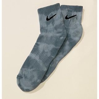 ナイキ(NIKE)のナイキ NIKE ソックス 25-27cm 染色 ダイタイ ブルー 21(ソックス)