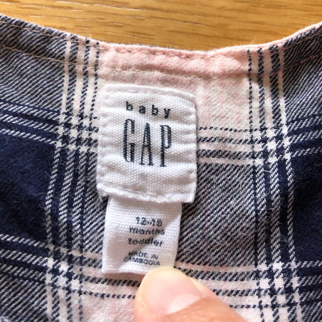 babyGAP(ベビーギャップ)のベビーギャップ  ワンピース キッズ/ベビー/マタニティのベビー服(~85cm)(ワンピース)の商品写真