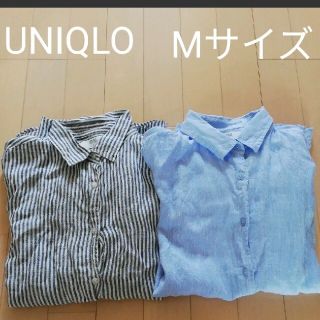 ユニクロ(UNIQLO)のUNIQLO　プレミアムリネンシャツ　まとめ売り(シャツ/ブラウス(長袖/七分))