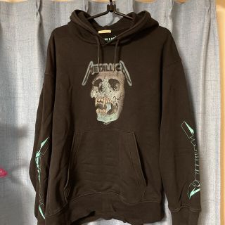 フィアオブゴッド(FEAR OF GOD)のメタリカ　パーカー　古着　バンドt  バンド(パーカー)