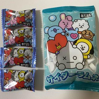 ボウダンショウネンダン(防弾少年団(BTS))のBT21 ラムネ　キャンディ(菓子/デザート)