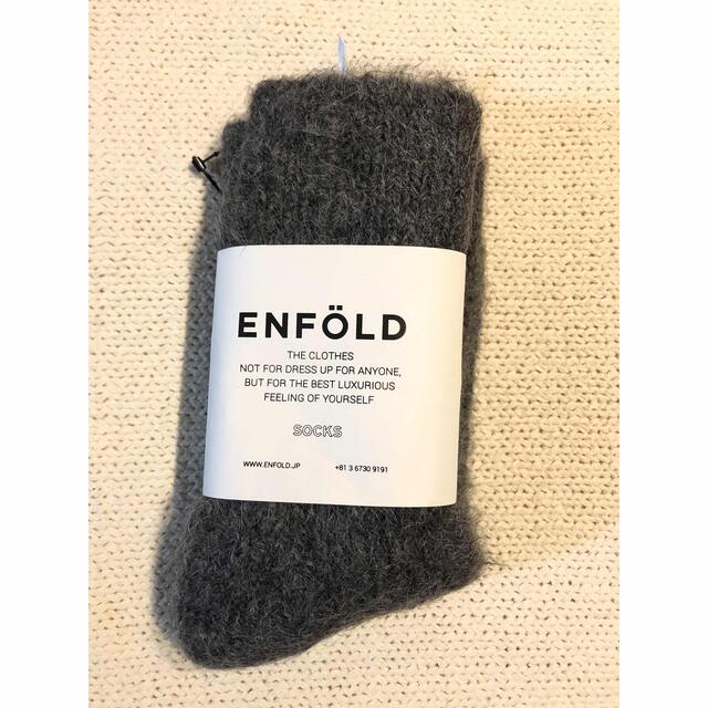 ENFOLD(エンフォルド)のマロン様　ENFOLD ソックス レディースのレッグウェア(ソックス)の商品写真