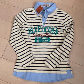 マザウェイズ(motherways)のマザウェイズ重ね着風カットソー150cm新品(Tシャツ/カットソー)