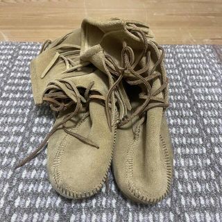 ミネトンカ(Minnetonka)の ミネトンカ MINNETONKA フリンジブーツ  9(26cm) (ブーツ)