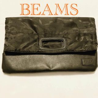 ビームス(BEAMS)の【美品】BEAMS クラッチバック(セカンドバッグ/クラッチバッグ)