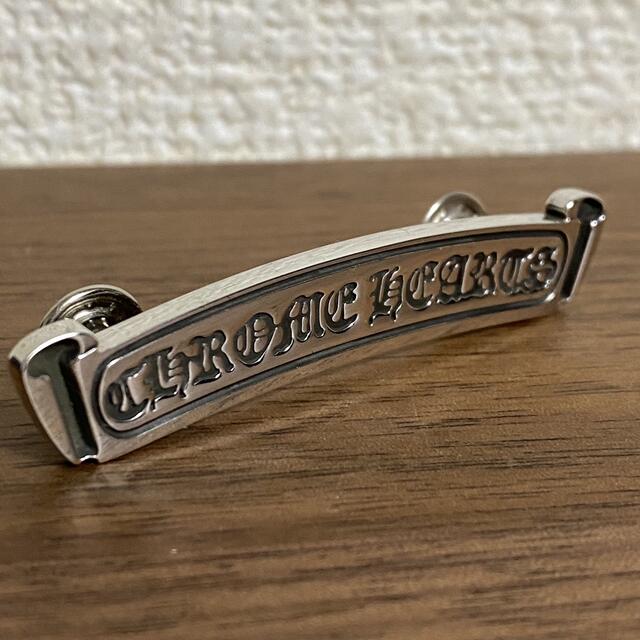 クロムハーツ ロゴ リベット スクロール ラベル 爆売り
