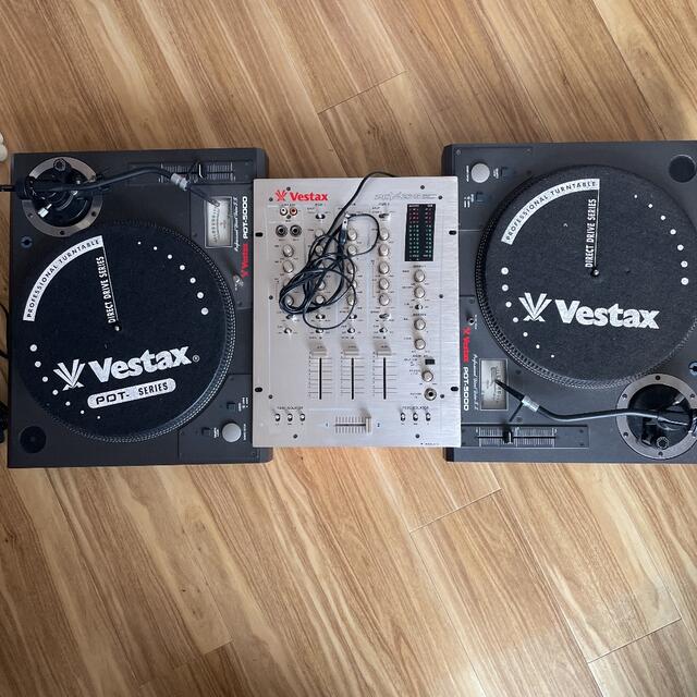 Vestax ターンテーブル　アナログ　DJ 機材　ミキサー　スクラッチ