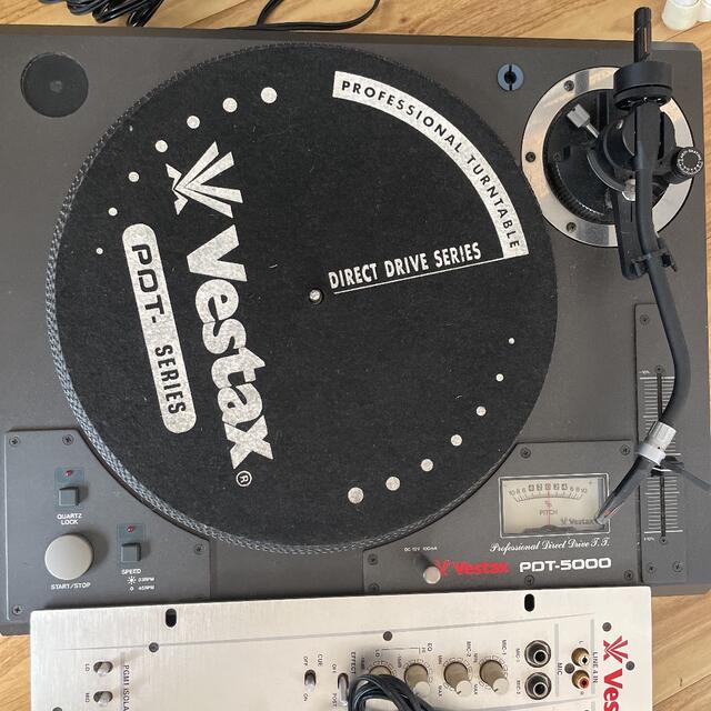 Vestax ターンテーブル アナログ DJ 機材 ミキサー スクラッチ - DJ機器 Vestax ターンテーブル アナログ DJ 機材 ミキサー スクラッチ - DJ機器
