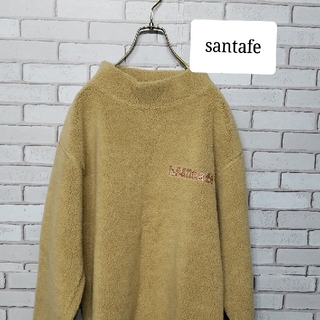 【santafe】サンタフェ フリースセーター　プルオーバー　日本製
