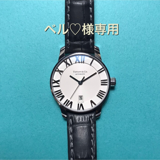 Tiffany & Co. - ベル♡　ティファニーAtlas Dome 自動巻レディース腕時計