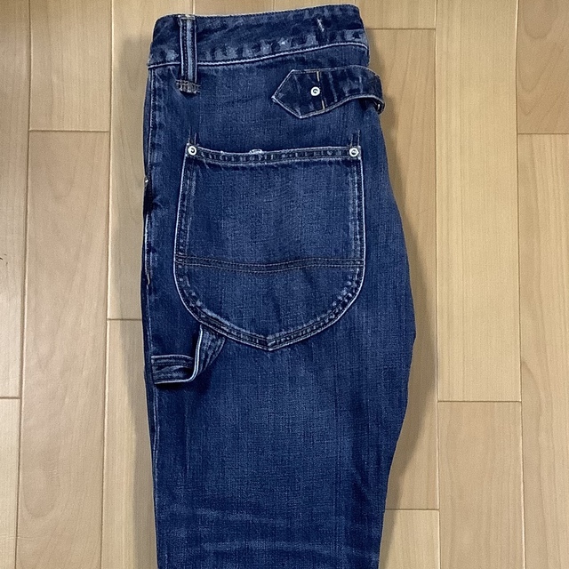 Spick & Span(スピックアンドスパン)のspick＆span  ペインターパンツ  シンチバック レディースのパンツ(デニム/ジーンズ)の商品写真