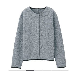 ムジルシリョウヒン(MUJI (無印良品))の無印良品　ニットフリースカーディガンM(カーディガン)