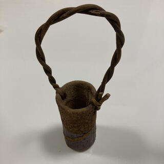 信楽焼 花瓶(陶芸)