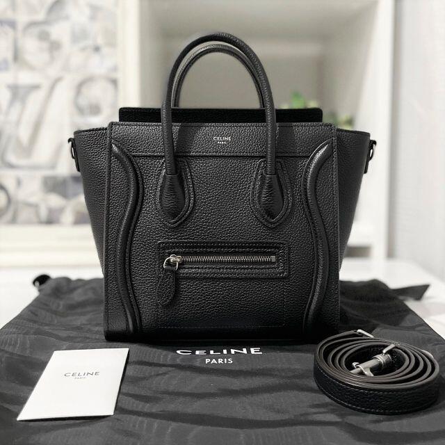 CELINE セリーヌ ラゲージ 黒-