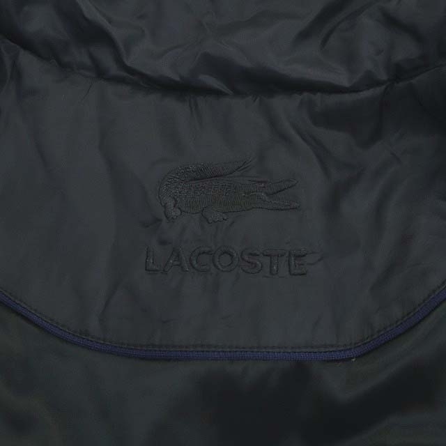 LACOSTE(ラコステ)のラコステ ダウンジャケット ダウンコート ナイロン アウター ロング 40 紺 レディースのジャケット/アウター(ダウンコート)の商品写真