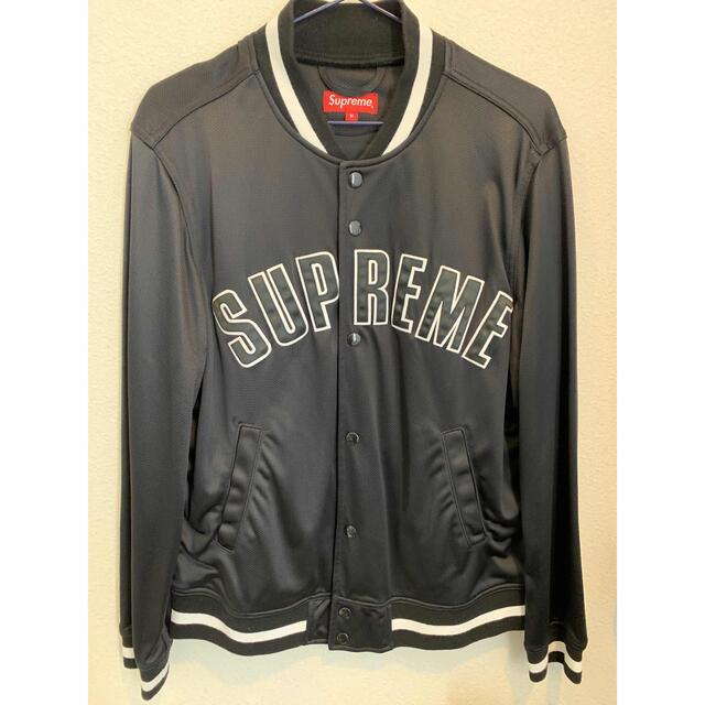 Supreme(シュプリーム)のSUPREME Mesh varsity jacket 15ss メンズのジャケット/アウター(スタジャン)の商品写真