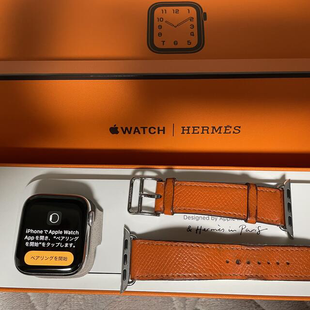 レディースApple Watch５エルメス