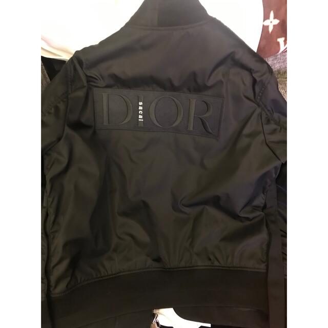Dior×sacaiコラボ ボンバージャケット 黒50 海外限定