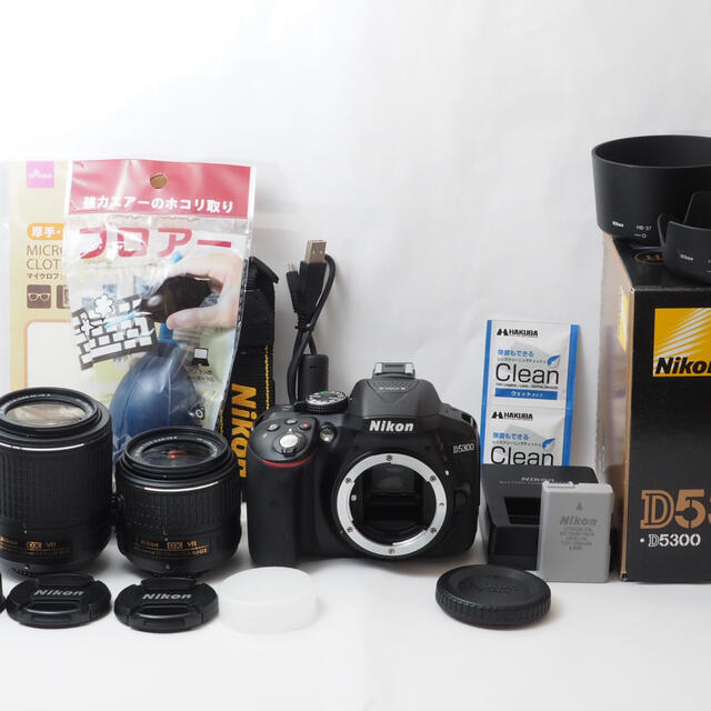 【美品】Wifi搭載⭐️自撮りOK NikonD5300 超高画質2416万画素