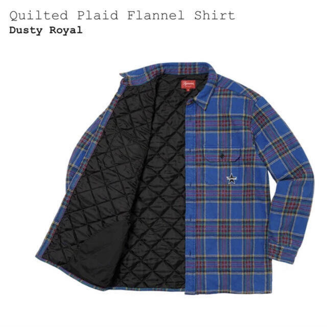 supreme Quilted Plaid Flannel Shirt