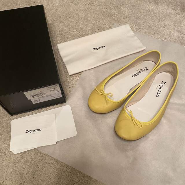 repetto(レペット)のレペット　バレエシューズ　イエロー37 レディースの靴/シューズ(バレエシューズ)の商品写真