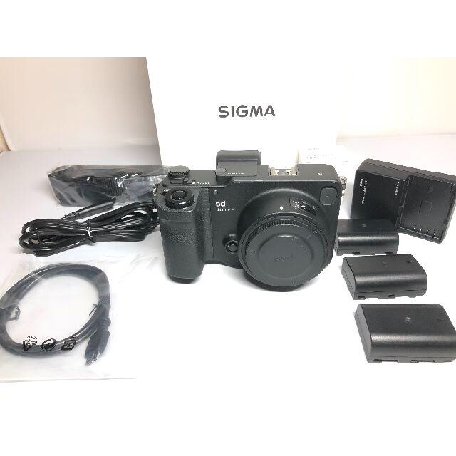 超可爱の SIGMA - 付属品多数 シグマ sd Quattro H ボディ ミラーレス一眼