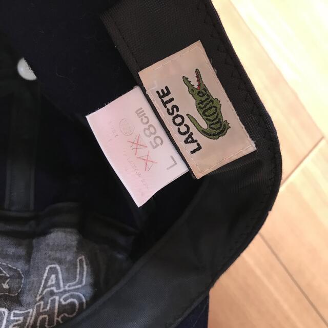 LACOSTE(ラコステ)のラコステ 帽子 ヴィンテージ 古着 メンズの帽子(キャップ)の商品写真