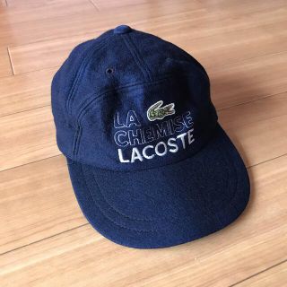 ラコステ(LACOSTE)のラコステ 帽子 ヴィンテージ 古着(キャップ)