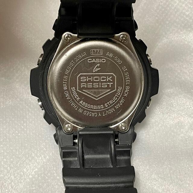 CASIO G-SHOCK AW-590 4778　腕時計