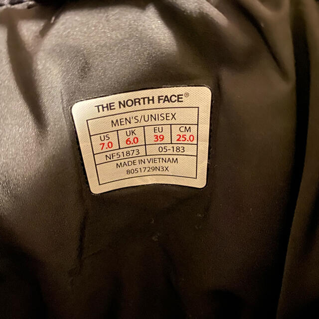 THE NORTH FACE(ザノースフェイス)のTHE NORTH FACE ノースフェイス　ヌプシ　ブーツ　25cm ブラック レディースの靴/シューズ(ブーツ)の商品写真