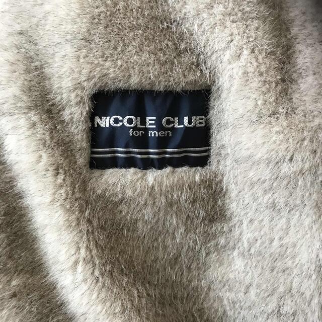 NICOLE CLUB(ニコルクラブ)のNICOLE  CLUB  ニコルクラブ　レザーコート メンズのジャケット/アウター(その他)の商品写真