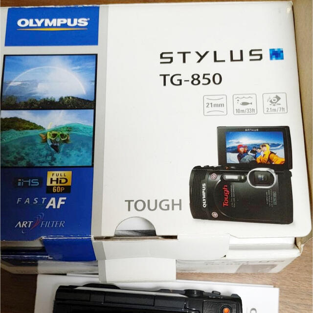 OLYMPUS(オリンパス)のOLYMPUS STYLUS TG-850 Tough スマホ/家電/カメラのカメラ(コンパクトデジタルカメラ)の商品写真